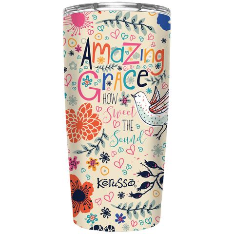 Amazing Grace Tumbler Stainless Steel  -20 oz