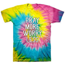 Multicolor Pray More Worry Less