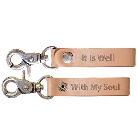 It Is Well Keychain