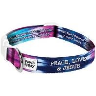 Peace Love Jesus Collar